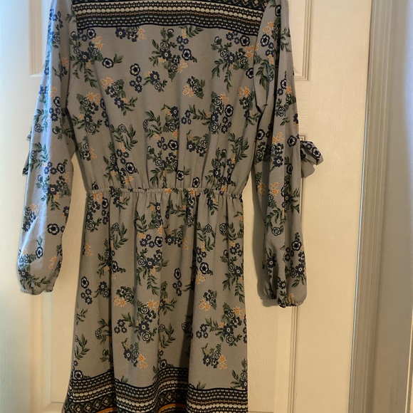 Long, open-sleeved Boho dress size M - Picture 2 of 2